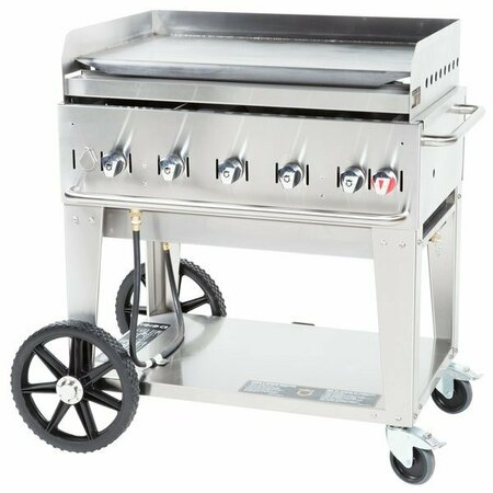 CROWN Verity MG-36 Natural Gas 36in Portable Outdoor Griddle 255MG36N